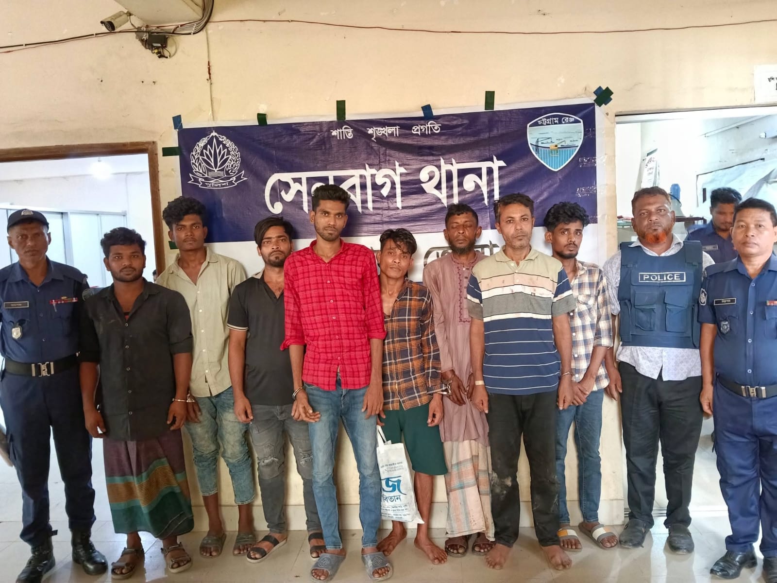সেনবাগে ফায়েম হত্যা মামলার মূল আসামিসহ ৮ জন গ্রেপ্তার